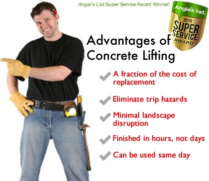 concrete lifting leveling guy